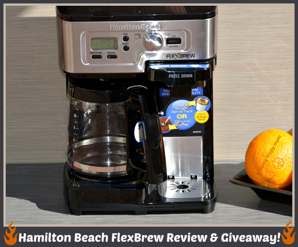 Hamilton Beach FlexBrew 2-Way Coffeemaker Review & Giveaway